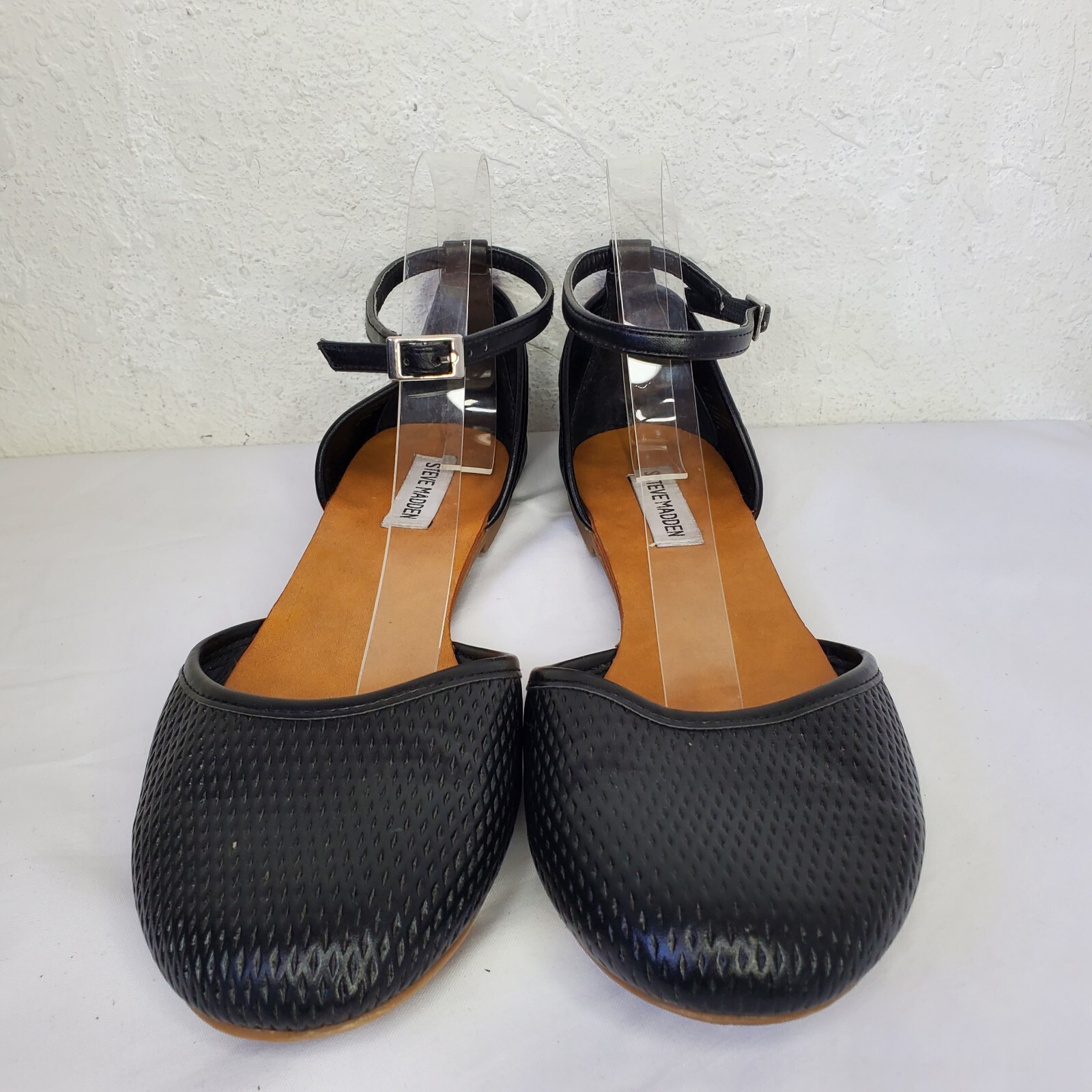 steve madden ankle strap flats