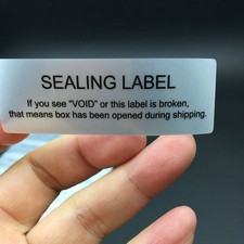 100PCS Security Seal Tamper Proof Void Security Warranty Stickers 2.36" x 0.79"