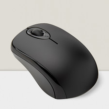 2.4 GHz Wireless Optical Mouse with USB Nano Receiver Black