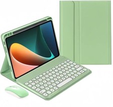 Keyboard Case Compatible with iPad Pro 13 inch M4 2024 iPadPro13", Mint Green