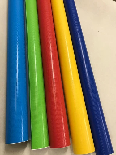 NEW 4D Carbon Fibre Vinyl Wrap Sticker Sheet Film -Looks Like Real Carbon Fibre 
