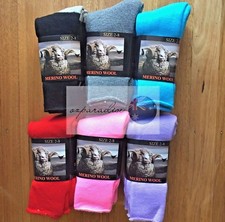 3 Pairs 2-8 90% Merino Wool Socks Top Quality SUPER SOFT WARM Dress Work Office