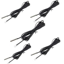 5PCS 2m 10K 1 3950 NTC Thermistor Temperature Sensor Waterproof Probe Cable