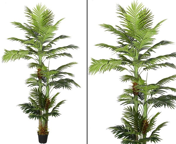 Areca Kunstpalme 290Cm Mit 3 StäMmen Und 41 BläTtern Von Ibizanos-image
