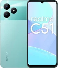 Realme C51 Mint Green 64GB 4GB RAM Factory Unlocked Global Android Smartphone