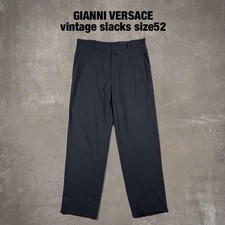 USED 80S GIANNI VERSACE SLACKS, FROM HIS OWN ERA, SUMMER WOOL, MADE IN ITALY.