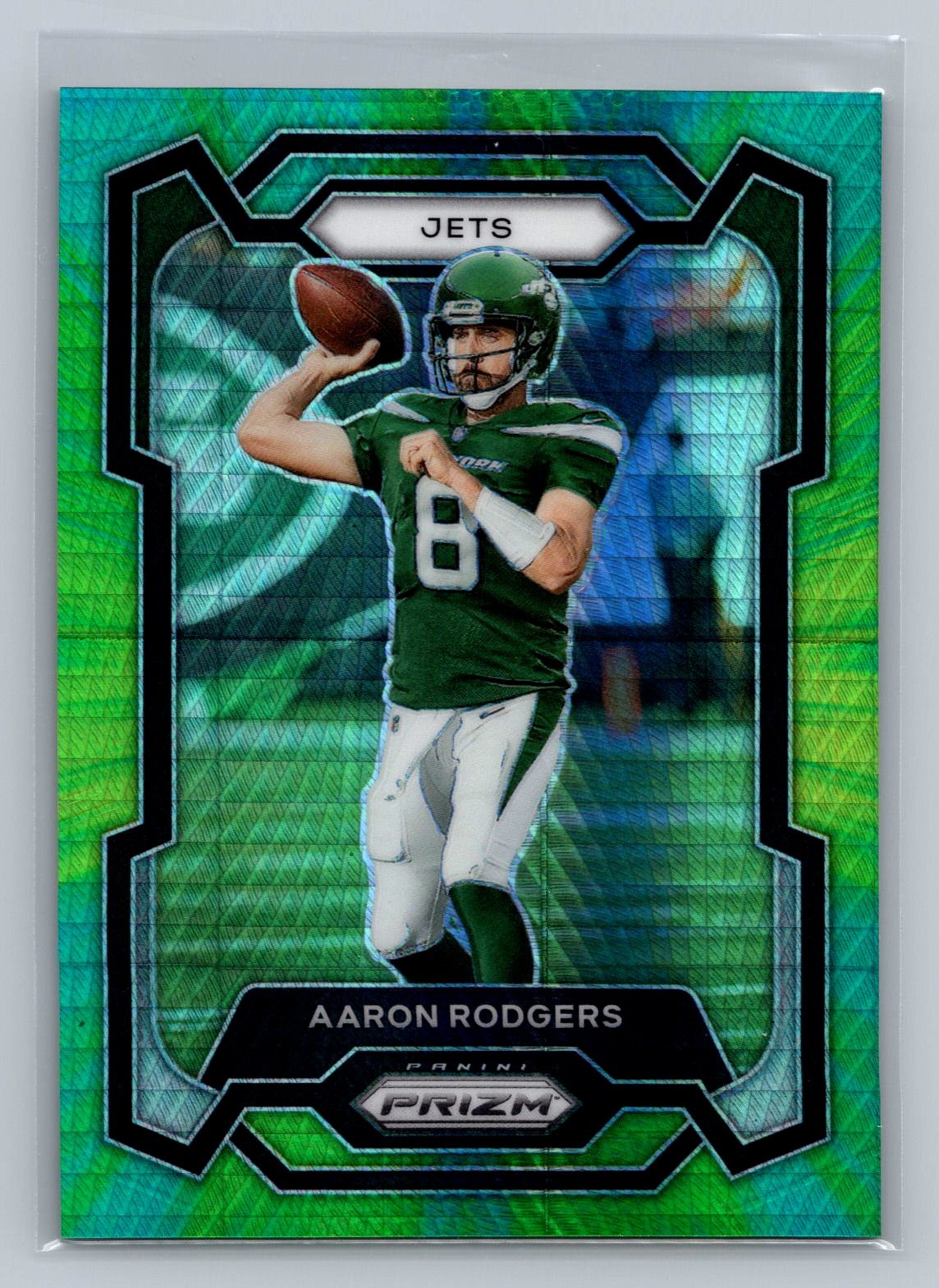 2023 Panini Prizm Aaron Rodgers Hyper #/175 #227