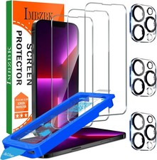 6 in 1 Protector de Pantalla Privacidad Vidrio Templado para iPhone 13 Pro