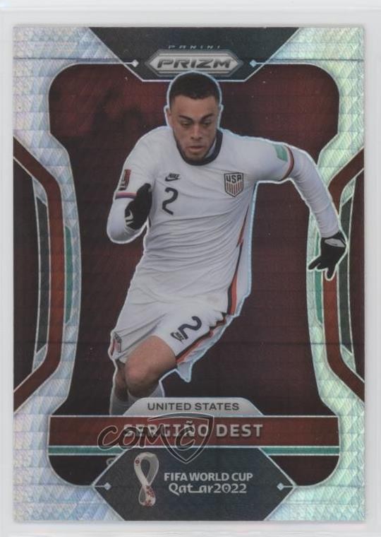 2022 Panini Prizm World Cup Qatar Hyper Prizm Sergino Dest #206 0n8h