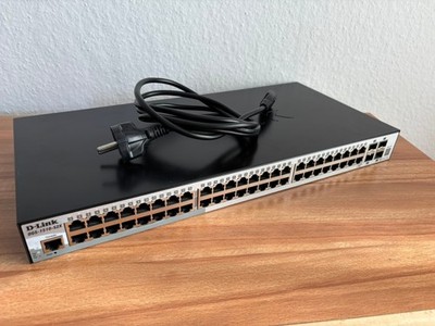 D-Link DGS-1510-52X - 52 Port GBit Smart Switch Stackable 4xSFP+ 10G