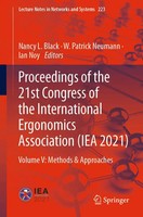 Proceedings Of The 21St Congress Of The International Ergonomics Association...