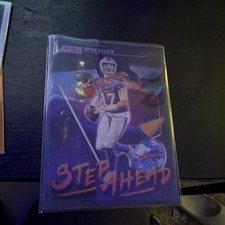 Panini 2023 Score Football Step Ahead Insert Josh Allen Buffalo Bills Card