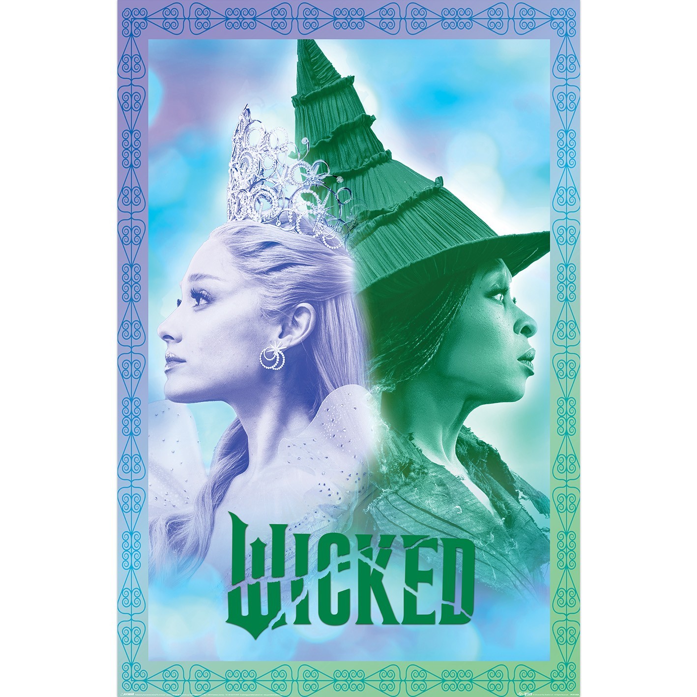 Wicked 2 Maxi Poster (Bubbles), Officially Licensed, 91.5x61cm