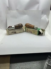 Vintage C.A. Myers Lock Stitch Combination Sewing Awl for Leather w/ Box & Paper