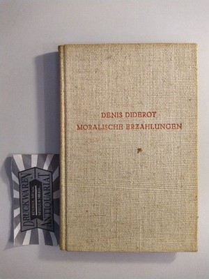 Die beiden Freunde aus Bourbonne und andere Erzählungen. Diderot, Denis und Frit