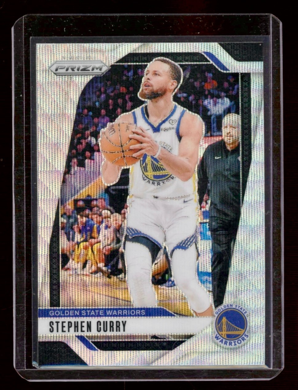 2024-25 Panini Prizm - Stephen Curry #134 TRUE Silver WAVE Prizm PRE NIGHT NIGHT