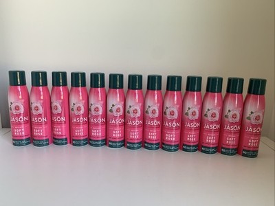 13 Jason Delicate Soft Rose Dry Spray Deodorant 3.2 oz. Butane & Aluminum Free