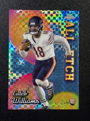 2024 Topps Chrome Caleb Williams RC All-Etch X-Fractor Rookie #CAE-CW Bears V
