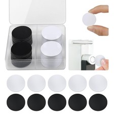 50 Pcs NFC Stickers Tags, NFC Cards with Adhesive Back, Round Rewritable NFC ...