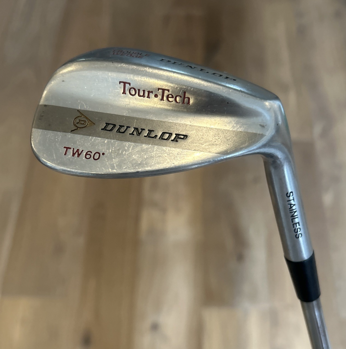 Dunlop Tour Tech 60° Trouble Wedge ⛳ RH Stainless Steel Shaft