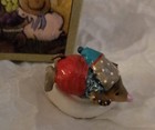 Wee Forest Folk MO-4b Moles Belly Whopper Red Suit Hat w/ Dots  — photo 2