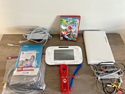 Nintendo Wii U Bundle: 8 GB Console + Wii U Gamepad, 2TB HDD, Red WiiMote + More