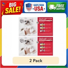 2 Pack Special Kitty Poultry Beef Cuts Gravy Wet Cat Food 5.5oz 40ct 80 Total