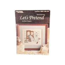 Leisure Arts #680 Paula Vaughn Book 19 - Let's Pretend - Cross Stitch Chart
