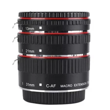 for EF/EF-S Macro Extension Tube Set Auto Focusing Adapter Ring Set for Cameras
