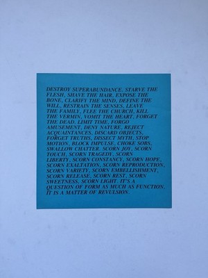 Jenny Holzer Inflammatory Essay edition by Millner Bros. (1982) 10 x 10