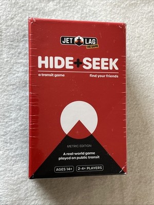 Jet Lag: The Game Hide and Seek Transit Game Metric Abenteuerspiel - NEU (S019)
