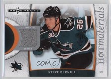 2007-08 Fleer Hot Prospects Hot Materials Steve Bernier #HM-SB 7i8
