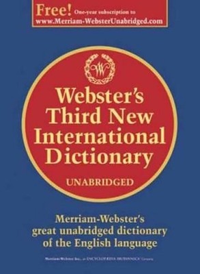 Webster's Third New International Dictionary by Philop Babcock Gove (English) Ha