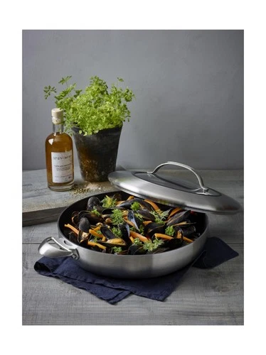 Scanpan CTX Chef's Pan with Lid - Thumbnail 4
