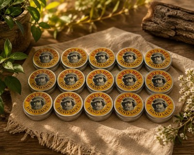NEW! Lot of 15 Burt's Bees Hand Salve 0.3 oz./8.5g. Travel Size