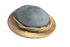 Vintage 40's-50's Elegant Ladies hat Golden Silk Rim By JAN 9 1/4" Wide