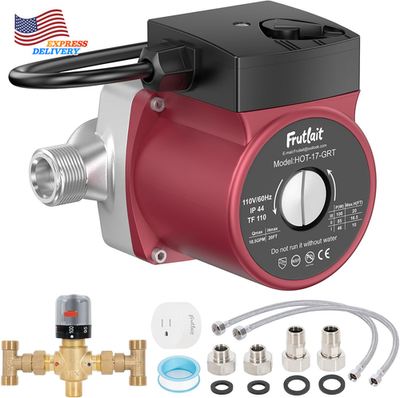 #ad Hot Water Recirculating Pump Kit for Tank Water Heaters 3 Speed Pump FREE SHIP $215.99