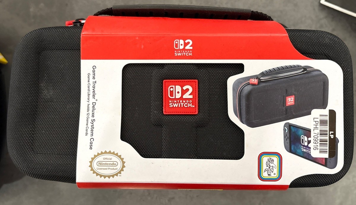 RDS Industries Game Traveler Deluxe System Case for Nintendo