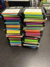 Lot 120+ Vintage 3.5” Floppy Disks Microsoft Windows DOS Excel WordStar