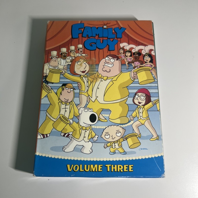 FAMILY GUY Volume Three 3 Disc Set DVD SET 