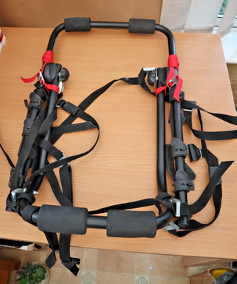 #ad Halfords 3‑Bike Rear Car Carrier – 45kg Max – Boot Hatchback Rack GBP 42.36