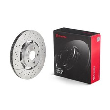 2x BREMBO Bremsscheibe PRIME LINE - Dual Cast 09.C826.33 f&uuml;r MERCEDES KLASSE AMG