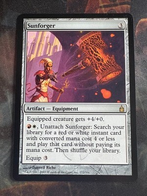 Sunforger Ravnica: City of Guilds Regular LP MTG