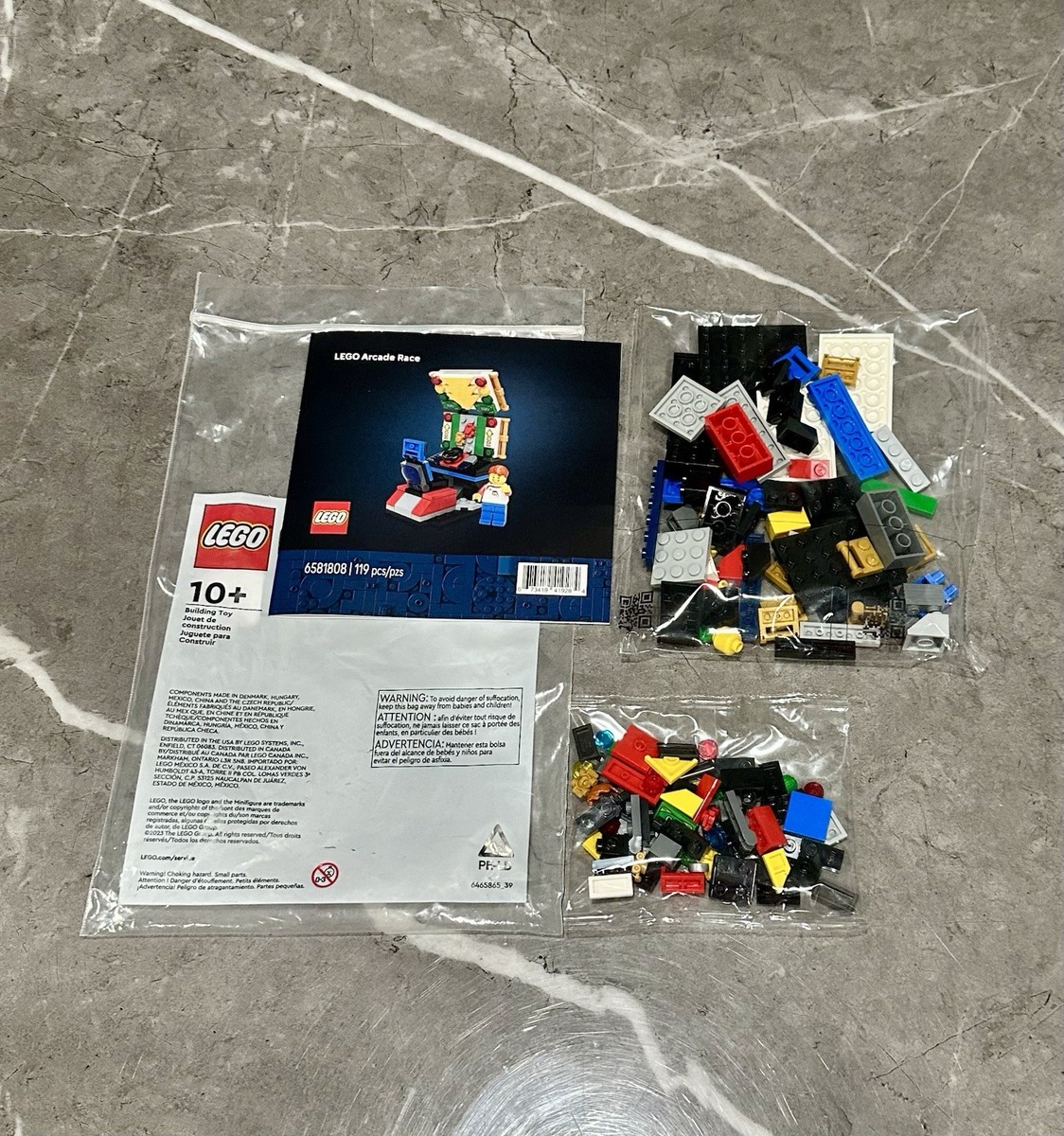 LEGO Arcade Race 6581808 119 Pcs/ pzs Best Buy Exclusive