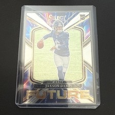 2025 Panini Select - Jaxson Dart Future Insert Rookie (RC) #19 - New York Giants