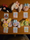 Lot Of 6 - M M Milk Candy Qiqi Plush Vinyl Pendant With Card / No Box — photo 1