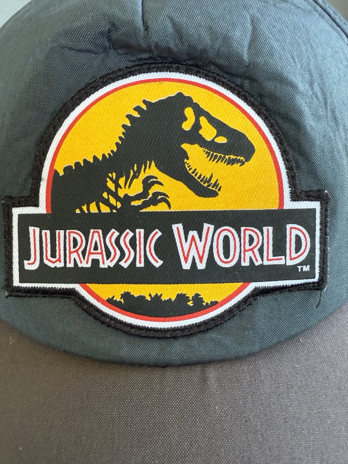 Jurassic World Patch Baseball Cap Hook And Loop H… - image 4