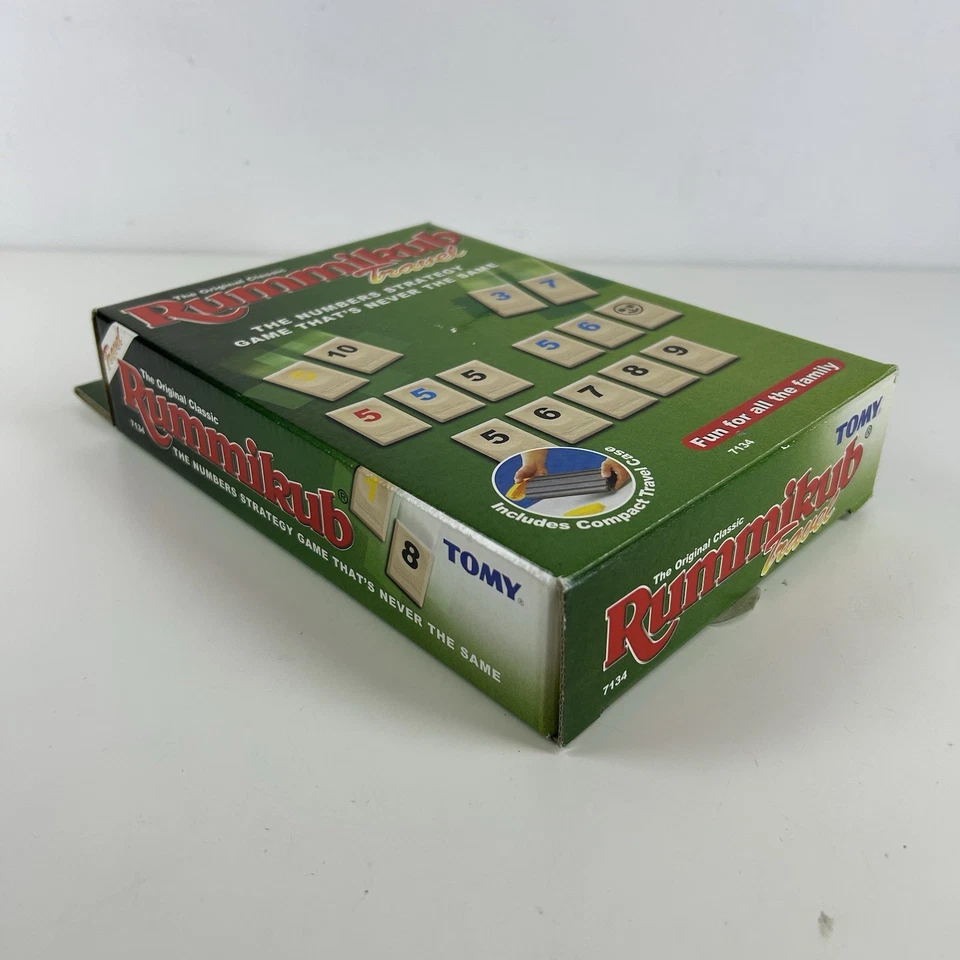 Rummikub Travel Original Classic Game Vintage Portable 1995 Brand New Open Box - Image 4 of 4