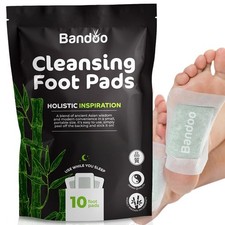 Bandoo Original Deep Cleansing Foot Pads 10 Foot Pads