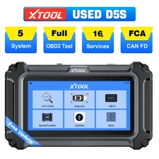 2025 XTOOL D5S Car OBD2 Scanner ABS SRS Transmission Engine Diagnostic Tool FCA
